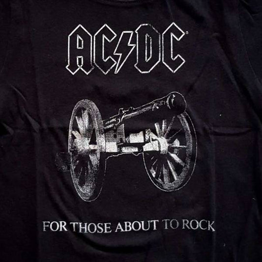 AC/DC Kids T-Shirt - For Those About To Rock Cannon