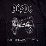 AC/DC Kids T-Shirt - For Those About To Rock Cannon AC/DC Kids T-Shirt - For Those About To Rock Cannon