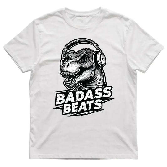 Badass Beats Kids T-Shirt - White