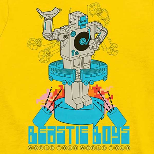 Beastie Boys Kids T-Shirt - In The Round World Tour 1998 Beastie Boys Kids T-Shirt - In The Round World Tour 1998