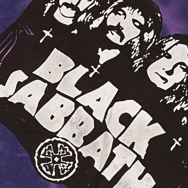 Black Sabbath Kids Purple Dye Wash T-Shirt - Black Sabbath Band & Logo Black Sabbath Kids Purple Dye Wash T-Shirt - Black Sabbath Band & Logo
