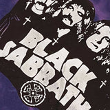 Black Sabbath Kids Purple Dye Wash T-Shirt - Black Sabbath Band & Logo Black Sabbath Kids Purple Dye Wash T-Shirt - Black Sabbath Band & Logo