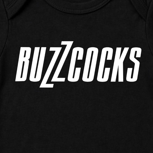 Buzzcocks Babygrow – Classic White Logo