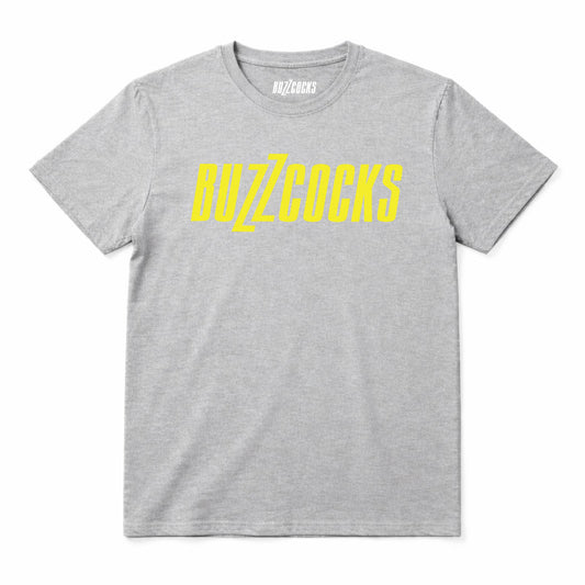 Buzzcocks Kids T-Shirt – Classic Yellow Logo - Grey