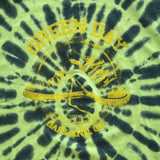 Green Day Adult T-Shirt - Green Day All Stars - Green Tie Dye Green Day Adult T-Shirt - Green Day All Stars - Green Tie Dye
