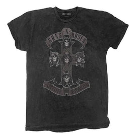 Guns 'n' Roses Kids T-Shirt - Appetite For Destruction - Monochrome Dye Wash