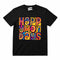 Happy Mondays Kids Black T-shirt. Kids T-Shirt with Happy Mondays Greatest Hits Artwork