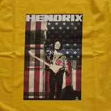Jimi Hendrix Kids Yellow T-Shirt - Peace Sign Jimi Hendrix Kids Yellow T-Shirt - Peace Sign