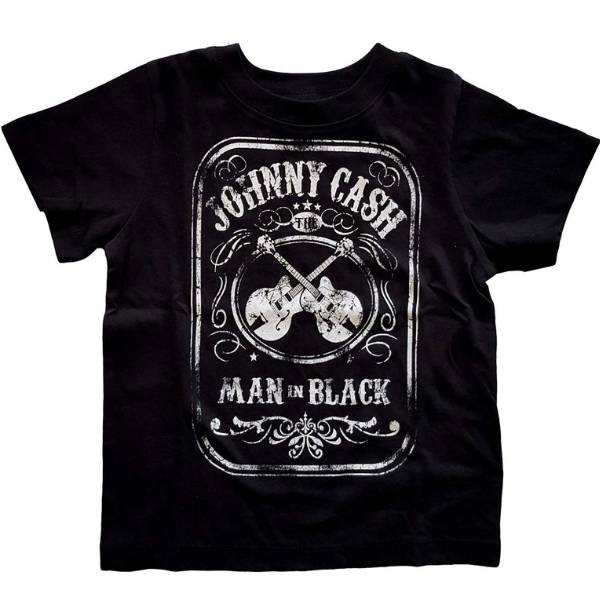Johnny Cash Kids T-Shirt - Johnny Cash Man In Black Johnny Cash Kids T-Shirt - Johnny Cash Man In Black