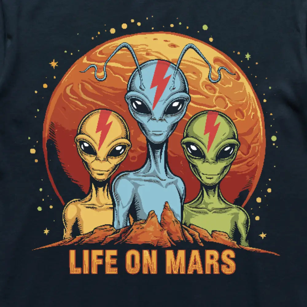 Life On Mars Kids T-Shirt- Close Up Life On Mars Kids T-Shirt- Close Up