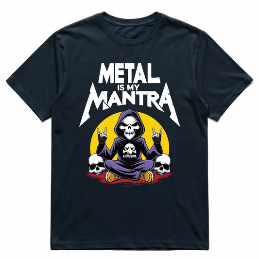 Metal Is My Mantra Kids Black T-shirt