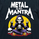 Metal Is My Mantra Kids Black T-Shirt - Close Up Metal Is My Mantra Kids Black T-Shirt - Close Up