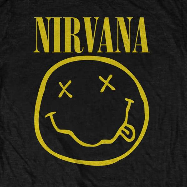 Nirvana Kids T-Shirt - Smiley Face Nirvana Kids T-Shirt - Smiley Face