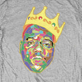 Notorious B.I.G. Kids Grey T-Shirt - Biggie Small Crown Notorious B.I.G. Kids Grey T-Shirt - Biggie Small Crown