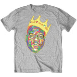 Notorious B.I.G. Kids Grey T-Shirt - Biggie Small Crown Notorious B.I.G. Kids Grey T-Shirt - Biggie Small Crown