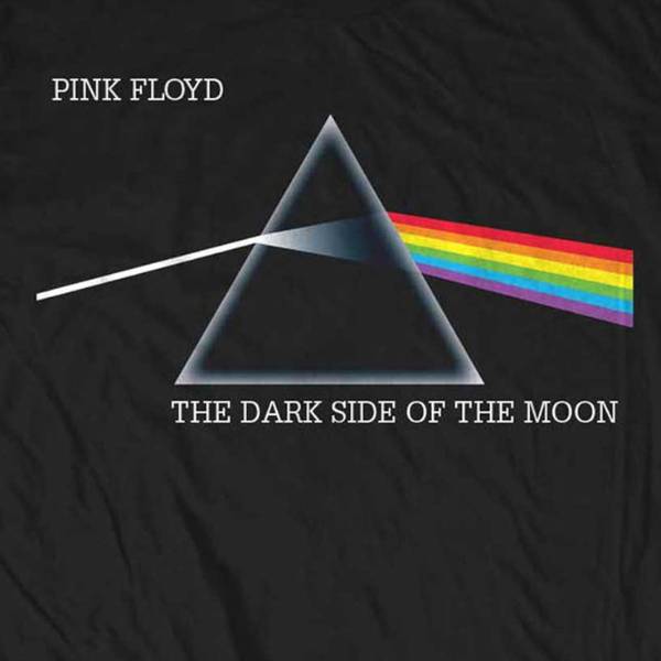 Pink Floyd Babygrow - Dark Side Of The Moon Vintage Logo Pink Floyd Babygrow - Dark Side Of The Moon Vintage Logo