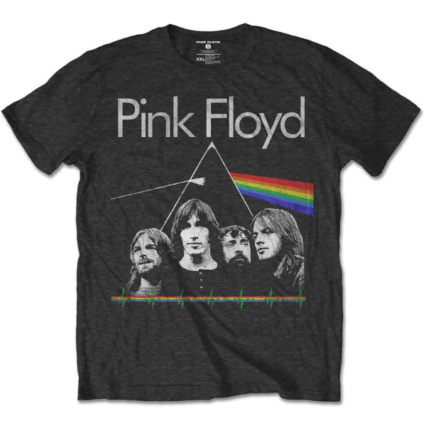 Pink Floyd Kids T-Shirt - Dark Side Of The Moon - Band And Pulse