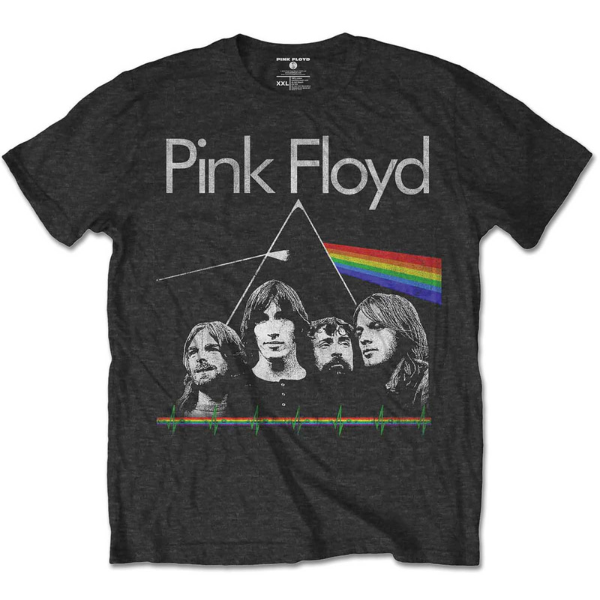 Pink Floyd Kids T-Shirt - Dark Side Of The Moon - Band And Pulse Pink Floyd Kids T-Shirt - Dark Side Of The Moon - Band And Pulse