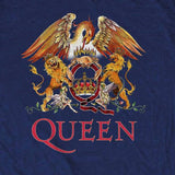Queen Kids T-Shirt Blue - Classic Queen Crest