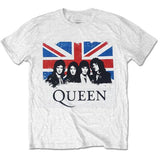 Queen Kids T-Shirt - Union Jack - White Queen Kids T-Shirt - Union Jack - White