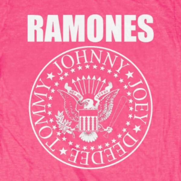 Ramones Kids T-Shirt - Pink Ramones Crest Ramones Kids T-Shirt - Pink Ramones Crest