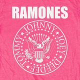 Ramones Kids T-Shirt - Pink Ramones Crest Ramones Kids T-Shirt - Pink Ramones Crest