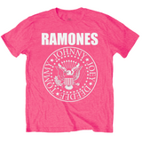 Ramones Kids T-Shirt - Pink Ramones Crest Ramones Kids T-Shirt - Pink Ramones Crest