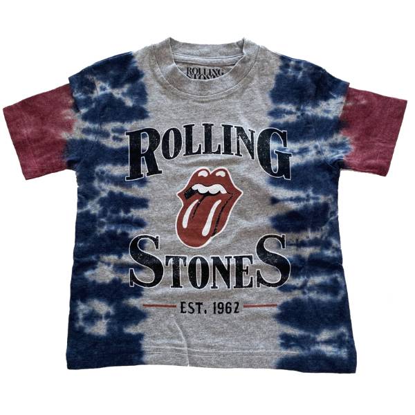 Rolling Stones Kids T-Shirt - Satisfaction - Grey Tie Dye Rolling Stones Kids T-Shirt - Satisfaction - Grey Tie Dye