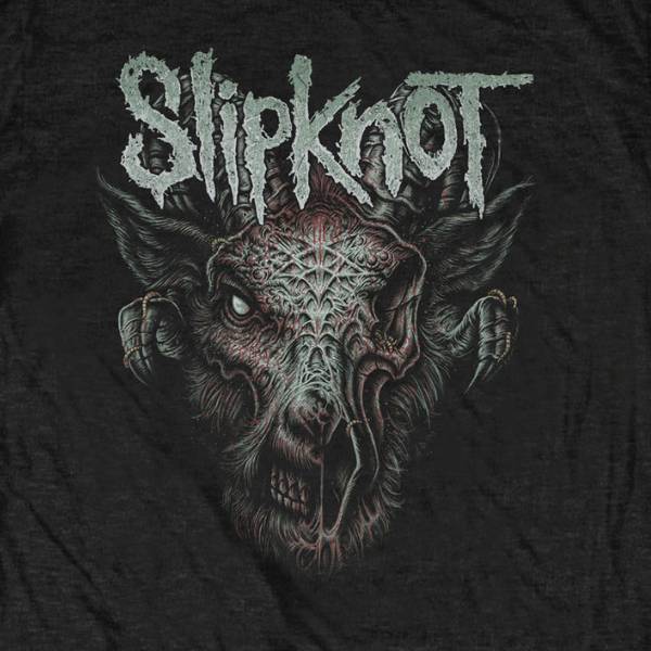 Slipknot Kids T-Shirt - Slipknot Infected Goat - Black Slipknot Kids T-Shirt - Slipknot Infected Goat - Black