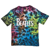 The Beatles Kids T-Shirt - Beatles Logo - Multi Colour Tie Dye The Beatles Kids T-Shirt - Beatles Logo - Multi Colour Tie Dye