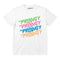 The Prodigy Kids T-Shirt - Repeat Logo - White