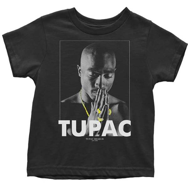 Tupac Shakur Kids Black T-Shirt - 2Pac Praying Tupac Shakur Kids Black T-Shirt - 2Pac Praying