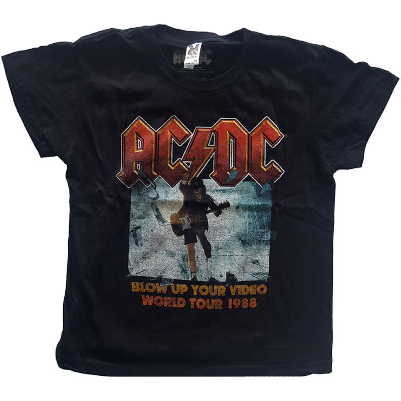 AC/DC Kids T-Shirt - Blow Up Your Video World Tour 1988 AC/DC Kids T-Shirt - Blow Up Your Video World Tour 1988