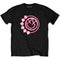 Blink 182 Adult T-Shirt - Six Arrow Smiley