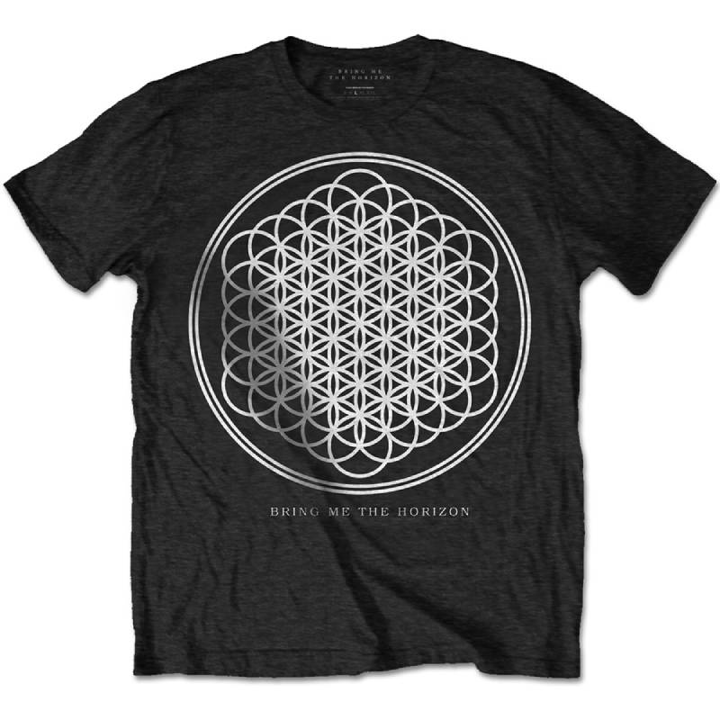 Bring Me The Horizon Remain Calm T-Shirt Officiel - Design FP Noir