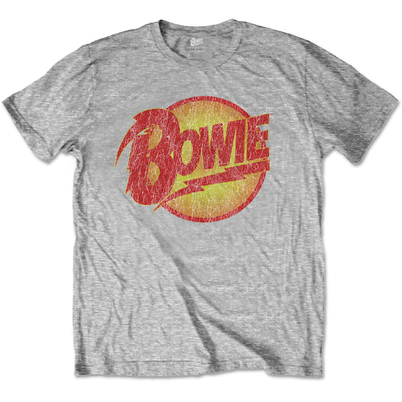 Cool David Bowie Kids T-Shirt - Diamond Dogs Logo - Grey Cool David Bowie Kids T-Shirt - Diamond Dogs Logo - Grey