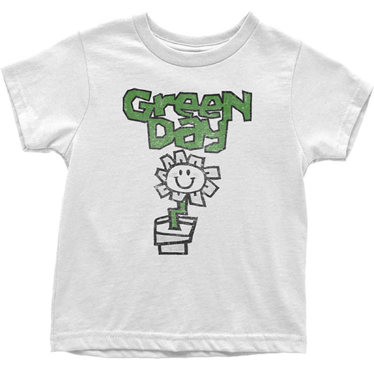 Green Day Kids T-Shirt - Kerplunk Flower Pot