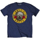 Guns 'n' Roses Kids Blue T-Shirt: Classic Guns N Roses Logo Guns 'n' Roses Kids Blue T-Shirt: Classic Guns N Roses Logo