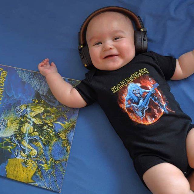 Iron Maiden Babygrow - Eddie Artwork