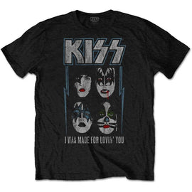 KISS Adult T-Shirt - I Was Made For Lovin You