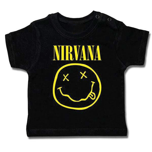 Nirvana shirt baby hot sale