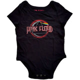 Pink Floyd Babygrow - Dark Side Of The Moon Vintage Logo Pink Floyd Babygrow - Dark Side Of The Moon Vintage Logo