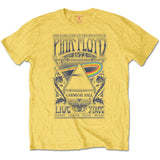 Pink Floyd Kids Yellow T-Shirt - Dark Side Of The Moon Tour 1972 Pink Floyd Kids Yellow T-Shirt - Dark Side Of The Moon Tour 1972