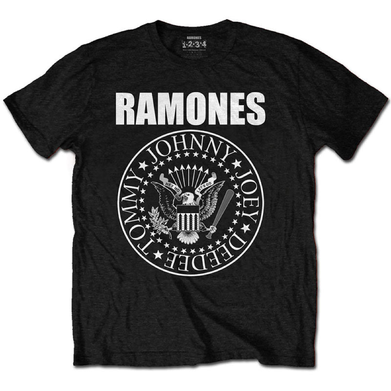 Ramones Kids T-Shirt - Ramones Presidental Seal - Black T-Shirt Ramones Kids T-Shirt - Ramones Presidental Seal - Black T-Shirt