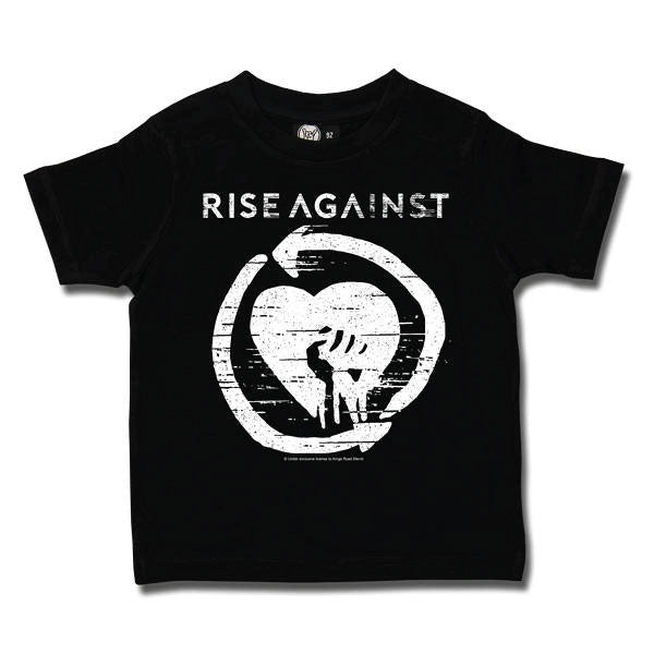 Rise Against Kids Black T-Shirt - Logo Rise Against Kids Black T-Shirt - Logo
