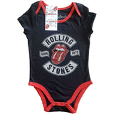 Rolling Stones Babygrow - US Tour 1978 - Red Trim Rolling Stones Babygrow - US Tour 1978 - Red Trim