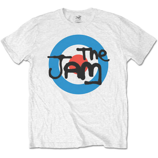 The Jam Kids T-Shirt - The Jam Logo - White T-Shirt