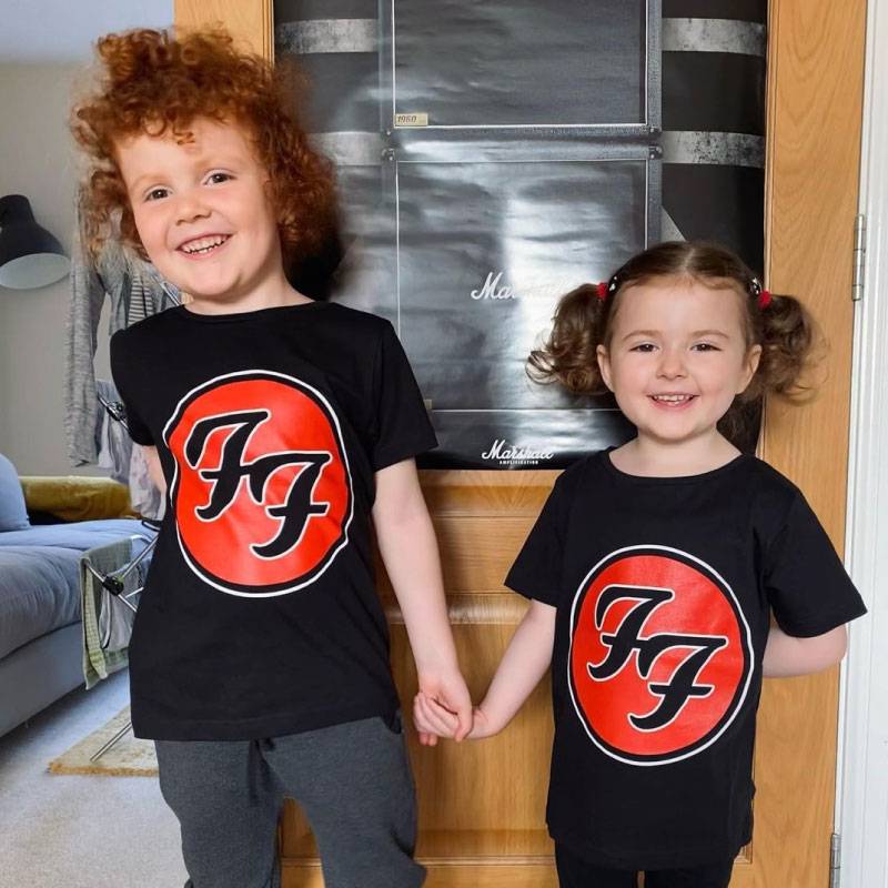Foo Fighters Kids T-Shirt - Foo Fighters Logo Foo Fighters Kids T-Shirt - Foo Fighters Logo