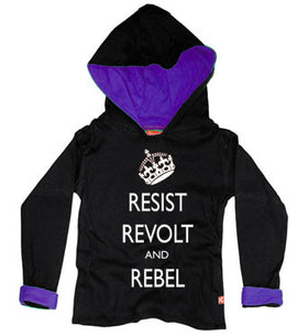 Resist, Revolt & Rebel Hoody