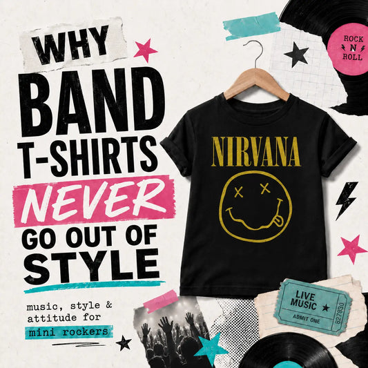 Why Band T-Shirts Never Go Out Of Fashion | KidVicious